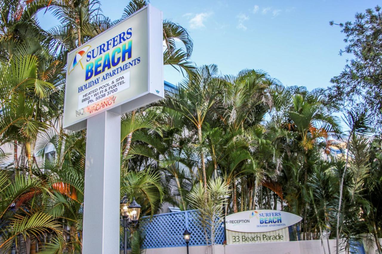 גולד קוסט Surfers Beach Holiday Apartments מראה חיצוני תמונה